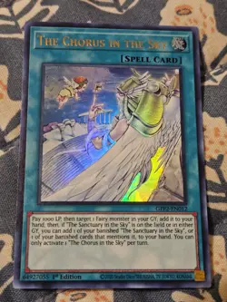 The Chorus In The Sky - Ultra Rare - GFP2-EN012 Yugioh - Image 3