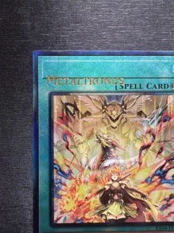 YuGiOh! Metaltronus RA04 - Error Misprint Name Shift 1st Edition Near Mint - Image 4
