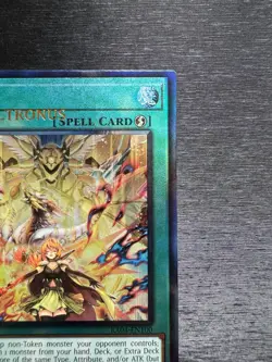 YuGiOh! Metaltronus RA04 - Error Misprint Name Shift 1st Edition Near Mint - Image 5