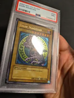 Yugioh Dark Magicians SDY-006 Ultra Rare PSA 9 Mint 1.5! - Image 3