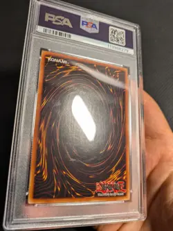 Yugioh Monster Reborn LOB-118 Unlimited Ultra Rare PSA 9 Mint WAVY! - Image 4