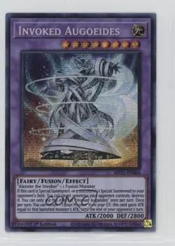 PSCR - Invoked Augoeides 1st Ed. YuGiOh Tin of Ancient Battles #MP21-EN064 - Image 1