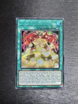 YuGiOh! Nekroz Cycle BLHR - Error Misprint No Name No Imprint 1st Ed German NM - Image 1