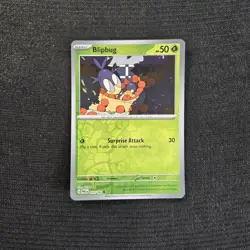 Pokemon TCG Paradox Rift Blipbug Reverse Holo Card 10/182 - Image 1