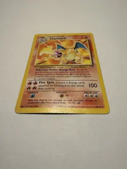 Pokemon TCG Charizard 3/110 Legendary Collection Non-Holo Rare Card 2002 - Image 2