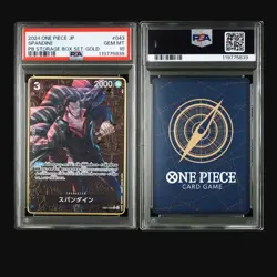 PSA10 Spandine EB01-043 R PB Storage Box Set - Gold One Piece Card 2024 Japan - Image 2