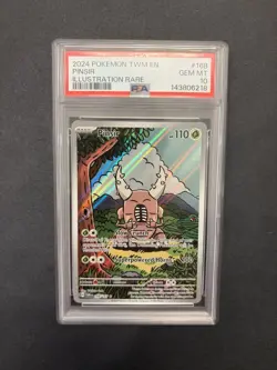 Pokemon 2024 Pinsir 168/167 IR Twilight Masquerade GEM MINT PSA 10 - Image 1