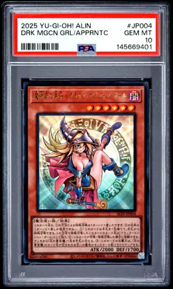 2025 #JP004 DARK MAGICIAN GIRL THE MAGICIAN'S APPRENTICE PSA 10 - Image 1