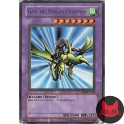 Yugioh Gaia the Dragon Champion DB1-EN122 Rare HP - Image 1