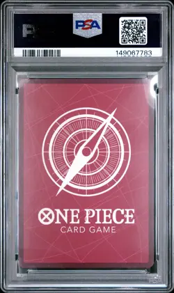 2022 ONE PIECE JAPANESE OP02-PARAMOUNT WAR ALTERNATE ART #093 SMOKER PSA 10 - Image 2