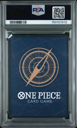 2025 ONE PIECE OP11-A FIST OF DIVINE SPEED SPECIAL ALTERNATE ART SANJI PSA 9 - Image 2