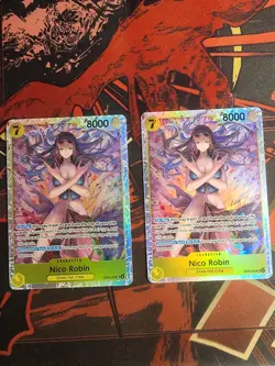 Nico Robin EB03-055 ENGLISH SR X2 ONE PIECE Heroines Edition ONE PIECE Card Game - Image 1