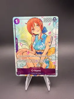 O-Nami OP05-062 SR Full Art - One Piece Illustration Box Vol. 1 PROMO NM+ - Image 1