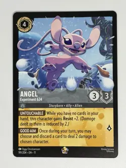 Angel 191/204 Experiment 624 - Disney Lorcana TCG - Legendary Winterspell - Image 1