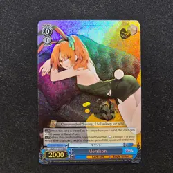 Weiss Schwarz Azur Lane Vol.2 AZL/S119-E119S SR Morrison English - Image 1