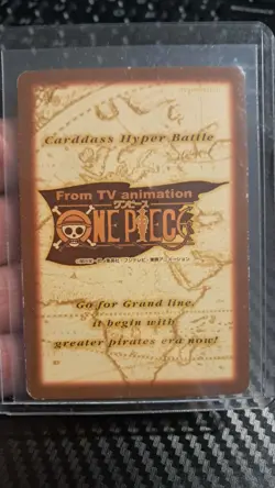 BANDAI One Piece Hyper Battle S64 LUFFY CREW HOLO FOIL SCARCE EARLY CARD - Image 2
