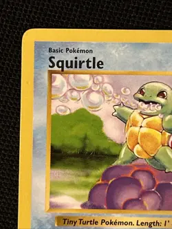 Pokemon Squirtle 63/102 Base Set (Shadowless) *Near Mint* Never Played Card - Image 3