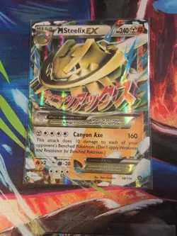Mega Ex 5 Card Lot Steelix, Houndoom, Slowbro, Beedrill, Kangaskhan - Image 3