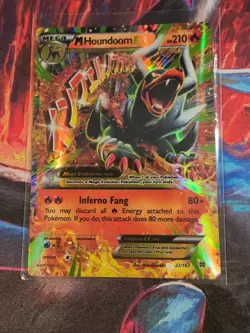 Mega Ex 5 Card Lot Steelix, Houndoom, Slowbro, Beedrill, Kangaskhan - Image 5