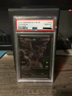 PSA 10 Zekrom ex BWR 174/086 SV11B Black Bolt - Pokemon Card Japanese - Image 1
