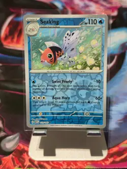 Seaking 119/165 Reverse Holo MEW Scarlet & Violet 151 Pokemon Card NM - Image 1