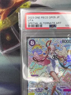 PSA10 Uta SP OP02-120 SEC OP05 Awakening the New Era One Piece Card 2023 Japan - Image 2