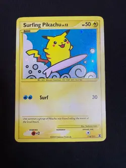 Flying Pikachu 113/111 Rising Rivals Pokemon Card Holo HP - Image 1