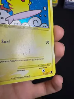 Flying Pikachu 113/111 Rising Rivals Pokemon Card Holo HP - Image 5