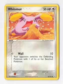 Whismur 82/101 Common Regular Hidden Legends Vintage Pokemon TCG Card LP/NM - Image 1