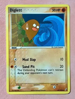 Diglett~Cute Pokemon Cards~ Ugly Cute Gallery~ Funny & Derpy - Image 1