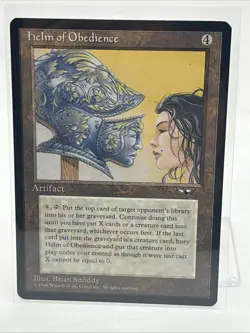 MTG English Helm of Obedience NM Normal Alliances - Image 1
