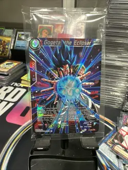 Dragon Ball Super Gogeta, the Eclipser P-245 PR Promo Holo Battle Card SEALED - Image 1