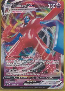 Deoxys VMAX SWSH267 SWSH: Sword & Shield Promo Cards Holo POKEMON CARD NM - Image 1