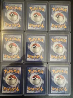 Pokemon Holo complete First Partner set 9 Cards Lot Charmander Bulbasaur + more - Image 2