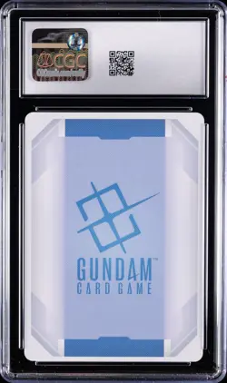 2025 GUNDAM CARD GAME DUAL IMPACT JAPANESE #GD02-036 QUBELEY CGC 10 GEM MINT - Image 2