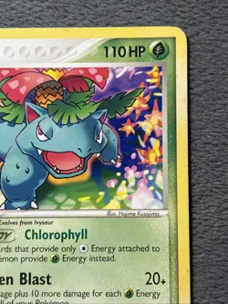 Venusaur 28/100 Crystal Guardians Pokemon Card - Image 3