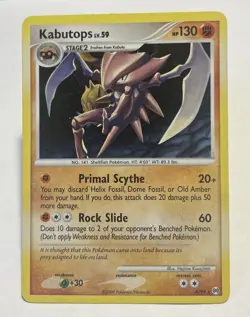 Kabutops 4/99 Arceus Holo Rare MP Pokemon Card - Image 2