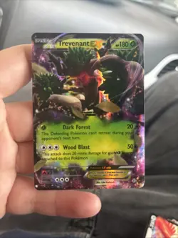 Trevenant EX 19/160 Primal Clash Pokemon Card - Image 1