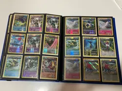 Pokemon Binder Collection Lot Of 360 Cards all holos, reverse holo prior 2018 NM - Image 1