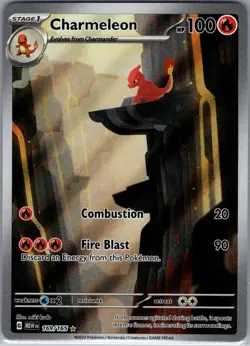 Charmeleon 169/165 SV: Scarlet & Violet 151 - Pokemon Card - NM - Image 1