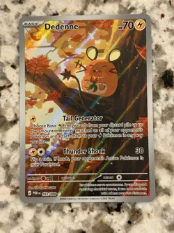 Dedenne 93/88 Illustration Rare Holo Card - Pokemon Perfect Order NM - Image 1