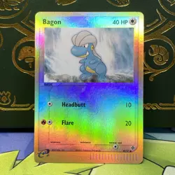 Bagon 49/97 EX Dragon Reverse Holo Common Pokemon Card LP - Image 1
