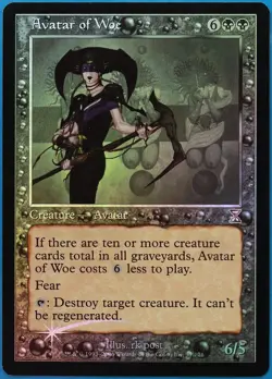 Avatar of Woe FOIL Time Spiral Timeshifted PLD Special CARD (511222) ABUGames - Image 1