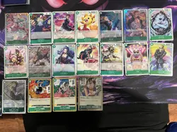 One Piece OP13 Complete Set Carrying on His Will Japanese - C/UC/R/SR -117 Cards - Image 2