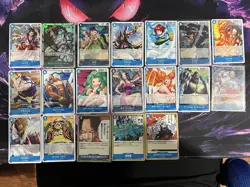 One Piece OP13 Complete Set Carrying on His Will Japanese - C/UC/R/SR -117 Cards - Image 3