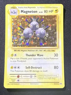 Pokemon TCG Magneton Evolutions Holo Card 38/108 Near Mint Condition - Image 1