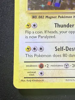 Pokemon TCG Magneton Evolutions Holo Card 38/108 Near Mint Condition - Image 5