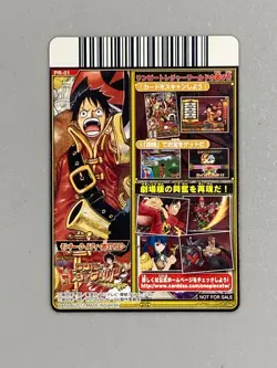 Straw Hat Crew - PR-01 - One Piece Treasure World Card Japanese - Image 2