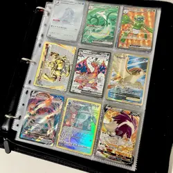 Huge Binder Collection Lot of 180+ Pokemon Card Mixed EX SV Full Art Charizard - Image 1