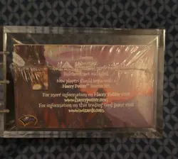 WOTC Harry Potter Trading Card Base Set Booster Box Factory Sealed ENGLISH - Image 2